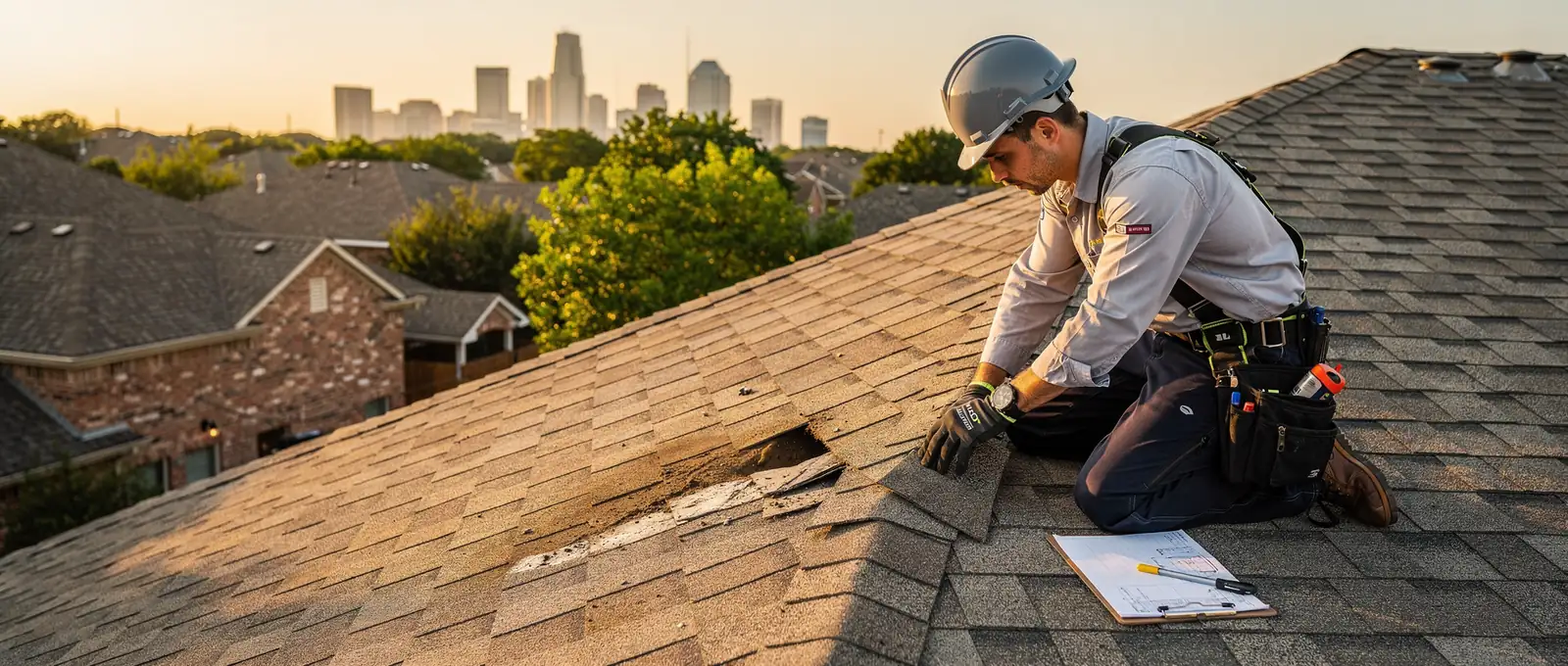 Is your Fort Worth roof hiding damage in Fort Worth, Texas