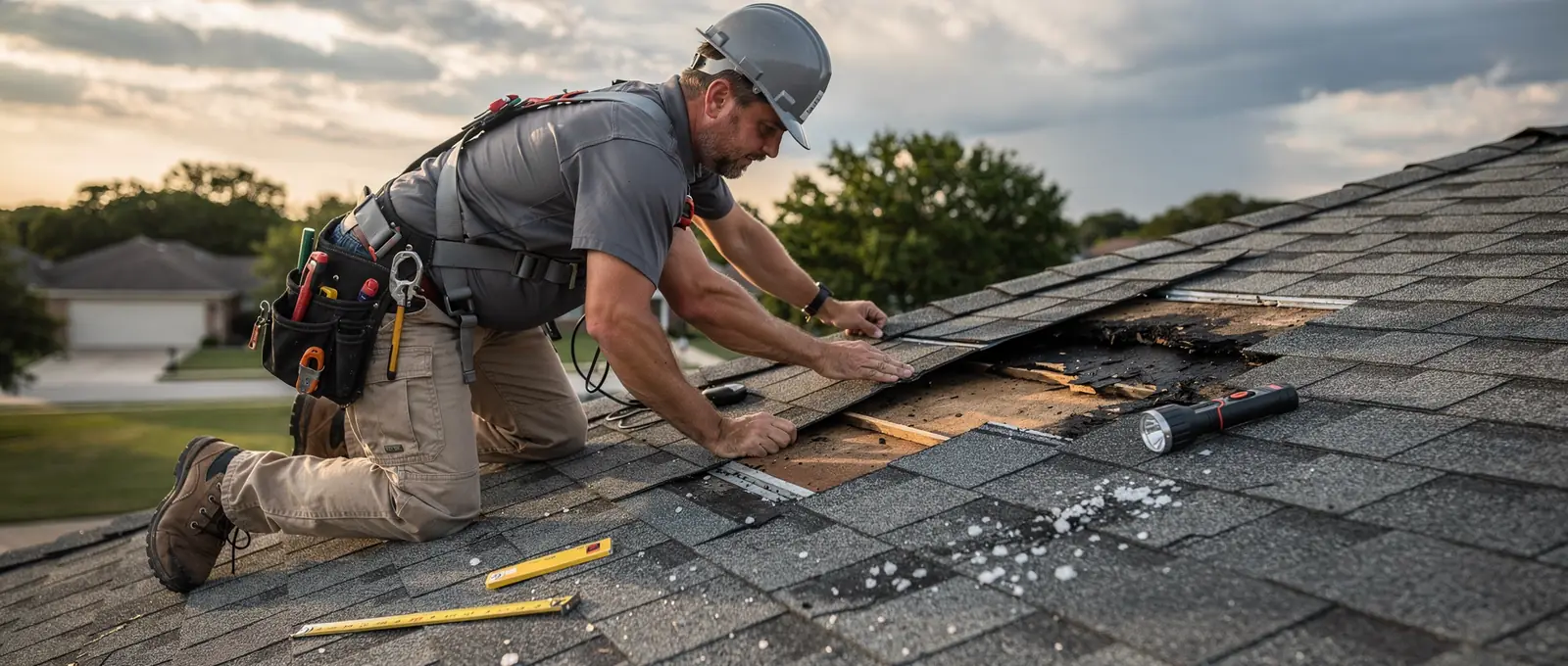 Is your Denton roof hiding damage from recent storms in Denton, Texas